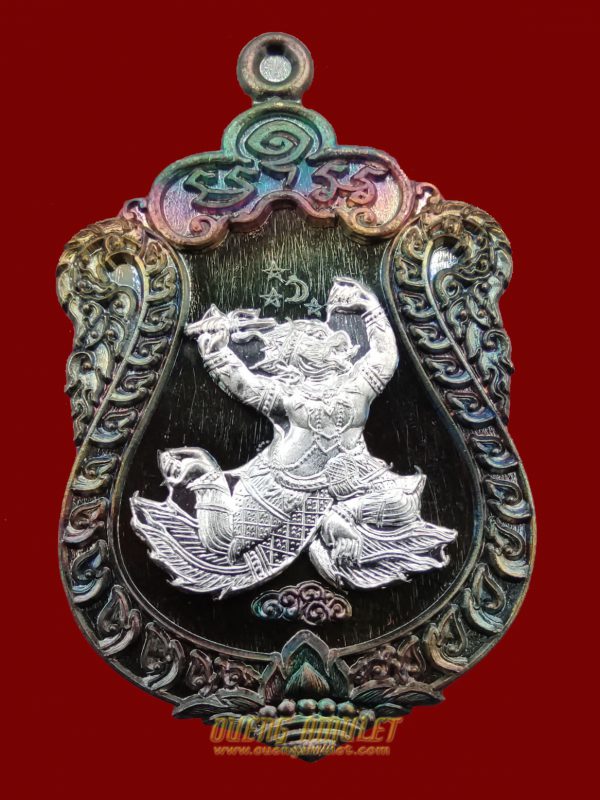 Hanuman LP ang wat yai sawang arom Nawa face Silver