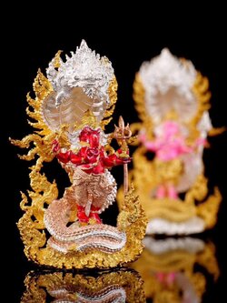 พระพิฆเนศ ประทับ จันทรคุปต์นาคราช (นาคราชประจำตัวพระคเณศ)รุ่น นาคาบัลลังก์ ราชันย์คณปติ พร้อมส่ง EMS+3DAY